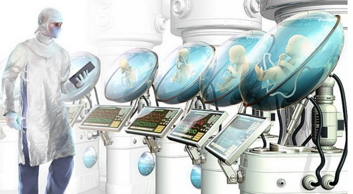 scientist breeding from synthetic wombs